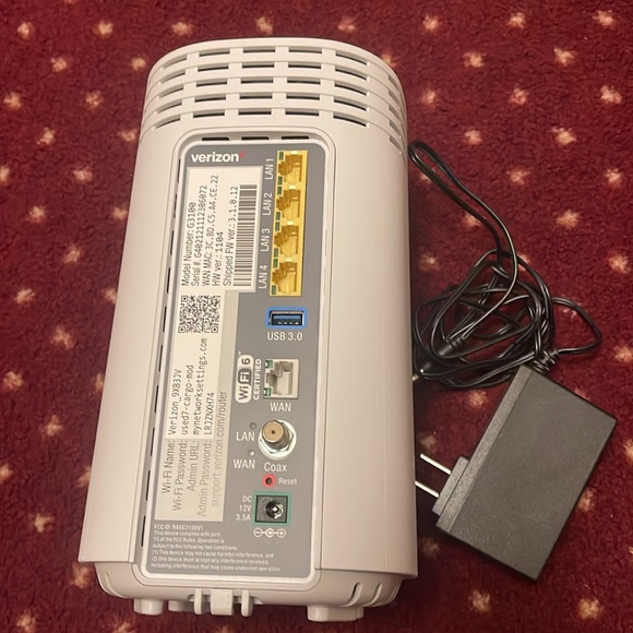 VERIZON ROUTER - Picture 2 of 3